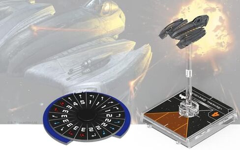 لعبة Star Wars X-Wing الإصدار الثاني المصغرة من لعبة Naboo Royal N-1 Starfighter EXPANSION PACK - لعبة استراتيجية للبالغين والأطفال، للأعمار من 14 عامًا فما فوق، لاعبان، وقت لعب 45 دقيقة، مصنوعة بواسطة Atomic Mass Games in Kuwait