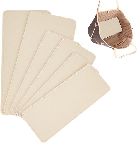 PH PandaHall 6pcs 3 Sizes Felt Base Shaper, Rectangle Bag Support Insert Base Black Handbag Base Insert Purse Bottom Insert Bag Stabilizer Bag Liner Board for Tote Leather Purse Crossbody Bag Backpack in Saudi Arabia