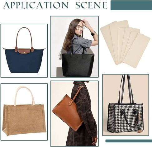 PH PandaHall 6pcs 3 Sizes Felt Base Shaper, Rectangle Bag Support Insert Base Black Handbag Base Insert Purse Bottom Insert Bag Stabilizer Bag Liner Board for Tote Leather Purse Crossbody Bag Backpack in Saudi Arabia
