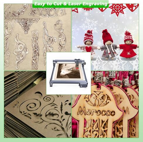 20 حزمة من الخشب غير المكتمل مقاس 30.48 سم × 30.48 سم، صفائح من الخشب الرقائقي 1/16، صفائح خشبية للحرف اليدوية، ونقش القطع بالليزر، وهواية بناء منزل صغير وحرق الخشب، ونمذجة الطلاء بنفسك in Kuwait