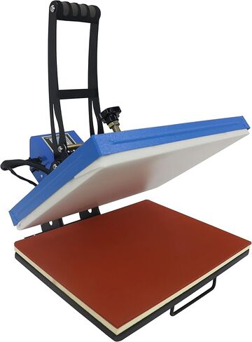 RoyalPress 12 بوصة × 15 بوصة ذاكرة صناعية ذكية ذات جودة رقمية آلة نقل الحرارة بالتسامي تي شيرت آلة الضغط الحراري، 12 بوصة × 15 بوصة، أزرق in Kuwait