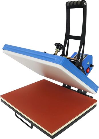 RoyalPress 12 بوصة × 15 بوصة ذاكرة صناعية ذكية ذات جودة رقمية آلة نقل الحرارة بالتسامي تي شيرت آلة الضغط الحراري، 12 بوصة × 15 بوصة، أزرق in Kuwait