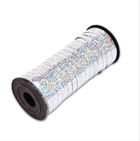 ربطة عنق ذات شريطين مجعد من شركة صن منز للحفلات والمهرجانات وحفلات الزهور والحرف اليدوية وتغليف الهدايا، 5 مم، 200 متر in Kuwait