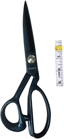 Zimpty Professional Tailor Scissors 9 Inch for Cutting Fabric Heavy Duty Scissors for Leather Cutting Industrial Sharp Sewing Shears for Home Office Artists Dressmakers in Kuwait
