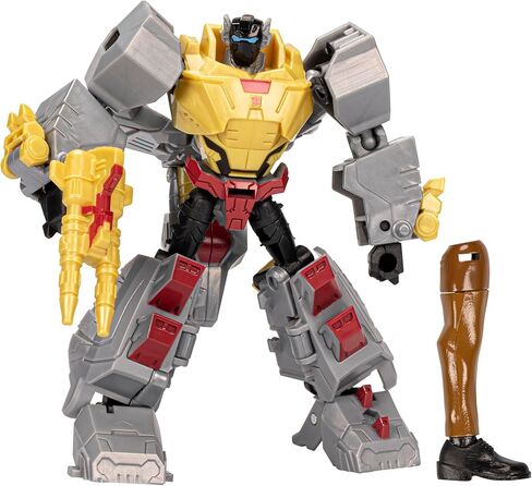 Transformers Toys EarthSpark Deluxe Class Grimlock Action Figure, 5-Inch, Robot Toys for Kids Ages 6 and Up in Saudi Arabia