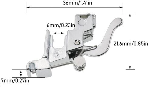 LRONG 2 قطع المفاجئة على عرقوب منخفضة محول الضغط حامل القدم لآلة الخياطة المنزلية in Kuwait