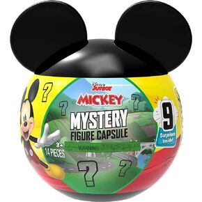 Disney Junior Mickey Mouse Mystery Figure Capsule, 9 Pieces Inside, Officially Licensed Kids Toys for Ages 3 Up by Just Play in Saudi Arabia