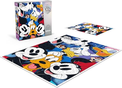 Ceaco - Disney's 100th Anniversary - Disney Friends - Mickey and Friends Selfies - 200 Piece Jigsaw Puzzle in Saudi Arabia