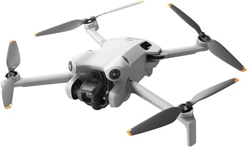 طائرة بدون طيار DJI Mini 4 Pro قابلة للطي مع جهاز تحكم RC 2 (مع شاشة) فيديو 4K HDR، أقل من 249 جرام، وقت طيران 34 دقيقة، حزمة استشعار رؤية شاملة الاتجاهات مع خطة تحديث DJI Care وملحقاتها لمدة عام in Kuwait