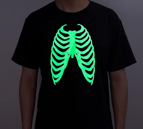 Glow in The Dark HTV Heat Transfer Vinyl, 20 Pack 12"x 10" Glow in The Dark HTV Vinyl Sheets, 10 Assorted Color Iron On Vinyl for T Shirts, Glow in The Dark Vinyl Starter Kit in Kuwait