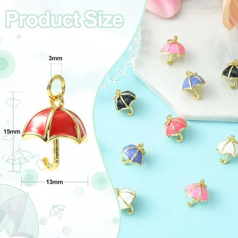 DanLingJewelry 20 قطعة ألوان عشوائية فنجان قهوة صغير دلايات المينا مع قلب الحب فنجان شاي صغير القدح المعلقات DIY بها بنفسك صنع المجوهرات in Kuwait