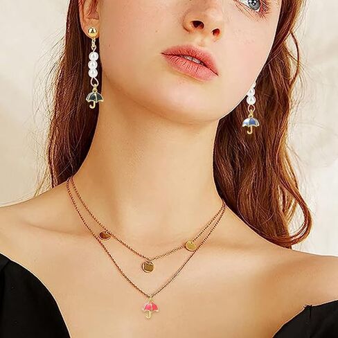 DanLingJewelry 20 قطعة ألوان عشوائية فنجان قهوة صغير دلايات المينا مع قلب الحب فنجان شاي صغير القدح المعلقات DIY بها بنفسك صنع المجوهرات in Kuwait