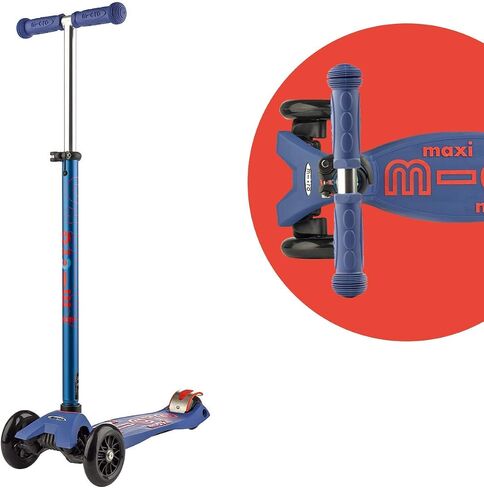 Micro Kickboard - Maxi Deluxe 3-Wheeled, Lean-to-Steer, Swiss-Designed Micro Scooter for Kids, Ages 5-12 in Saudi Arabia