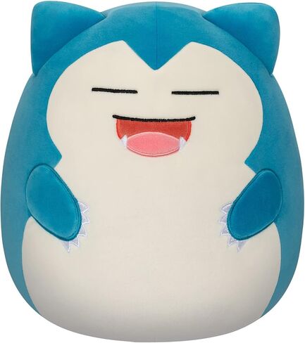 Squishmallows Pokemon Center Exclusive 12-Inch Snorlax Plush - Add Snorlax to Your Squad, Ultrasoft Stuffed Animal Plush, Official Jazwares Plush, Blue in Saudi Arabia