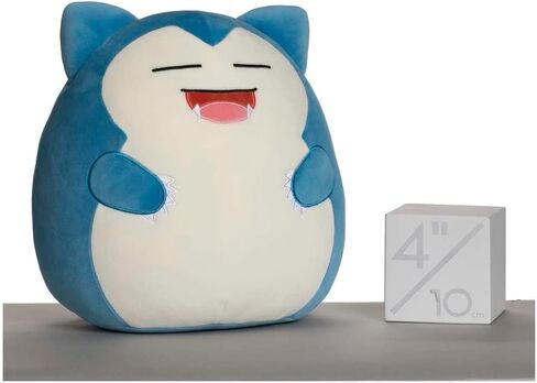 Squishmallows Pokemon Center Exclusive 12-Inch Snorlax Plush - Add Snorlax to Your Squad, Ultrasoft Stuffed Animal Plush, Official Jazwares Plush, Blue in Saudi Arabia