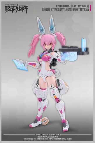 YSBRING Nuke Matrix 1/12 مقياس لطيف الأرنب ATK فتاة أرنب 6 بوصة Mecha Girl نموذج أطقم in Saudi Arabia