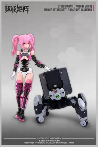 YSBRING Nuke Matrix 1/12 مقياس لطيف الأرنب ATK فتاة أرنب 6 بوصة Mecha Girl نموذج أطقم in Saudi Arabia
