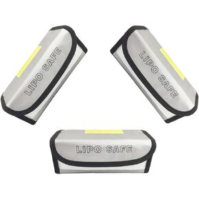 500*350*300mm Ebike Battery Safe Bag Fireproof Charging Bag Lipo Battery Bag Large Capatity for Lipo Battery Pack Storage Charging Transport, Home Office Travel Fireproof Safe Storage Pouch
