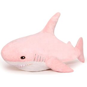 MorisMos Giant Stuffed Animal Shark Plush, Shark Stuffed Animal Large, Soft Shark Pillow Stuffed Toy for Kids, 32in