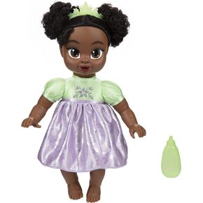 Disney Princess Tiana Baby Doll with Baby Bottle & Tiara in Kuwait