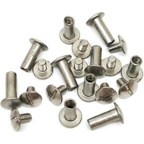 3/8" Stainless Steel Chicago Screws 10 Pack in Kuwait