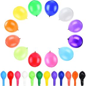 Balloons Rainbow Set, NuLink 120 Pack Assorted Colors 12 Inches Latex Balloons, Party Balloon, Balloons for Party, Colorful Balloons, Multicolor Balloons, Assorted Balloons in Kuwait