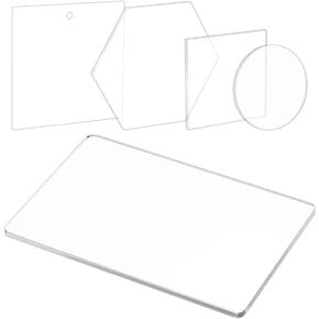 مكعبات ختم أكريليك من BENECREAT مكونة من 5 أنماط، أدوات ختم واضحة كتل طوابع زخرفية لصنع بطاقات القصاصات بنفسك in Kuwait