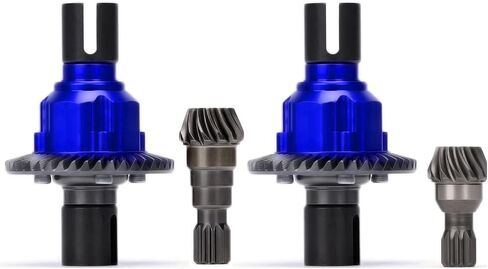 جزء تروس الإسكان التفاضلي الأمامي والخلفي الصلب مناسب لـ Traxxas x-maxx 8S 1/5 كبير X مجموعة تروس الإسكان المعدلة (أزرق خلفي) in Saudi Arabia
