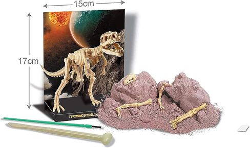 4M Toysmith 3D Dinosaur Hologram Projector Kit العلوم للأطفال in Kuwait