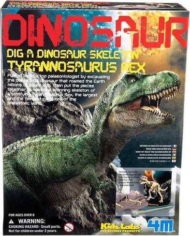 4M Toysmith 3D Dinosaur Hologram Projector Kit العلوم للأطفال in Kuwait