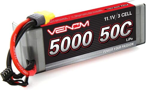 بطارية صلبة 11.1 فولت ليثيوم بوليمر 50C 3S 5000mAh in Saudi Arabia