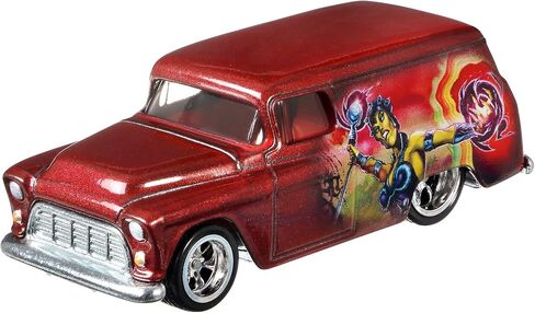 Hot Wheels Pop Culture 55 Chevy Panel of 1:64 Scale Vehicle for Kids Aged 3 Years Old & Up & Collectors of Classic Toy Cars, Featuring New Castings & Themes in Saudi Arabia