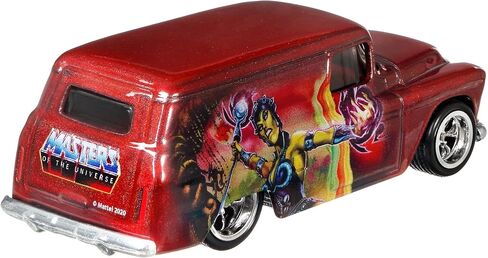 Hot Wheels Pop Culture 55 Chevy Panel of 1:64 Scale Vehicle for Kids Aged 3 Years Old & Up & Collectors of Classic Toy Cars, Featuring New Castings & Themes in Saudi Arabia