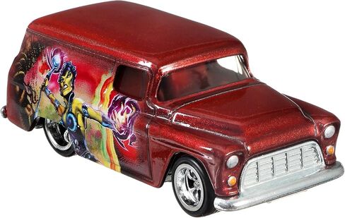 Hot Wheels Pop Culture 55 Chevy Panel of 1:64 Scale Vehicle for Kids Aged 3 Years Old & Up & Collectors of Classic Toy Cars, Featuring New Castings & Themes in Saudi Arabia