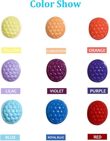 18 Colors QIAO QIAO DIY Colored UV Resin Hard Type for Making Small Crafts, Colored UV Epoxy Resin for Pendants Earrings Necklace Jewelry Making 0.35oz/10g Each Bottle in Kuwait