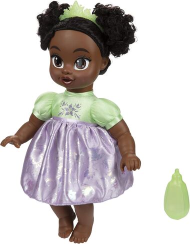 Disney Princess Tiana Baby Doll with Baby Bottle & Tiara in Saudi Arabia