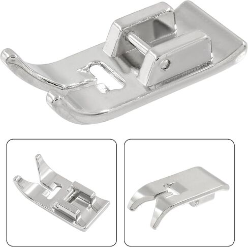 Jiozermi 2 Pcs Universal Zig Zag Straight Stitch Presser Foot, Straight Stitch Sewing Machine Presser Foot Fit Singer, Brother, Janome, Toyota, Etc Domestic Sewing Machines in Saudi Arabia