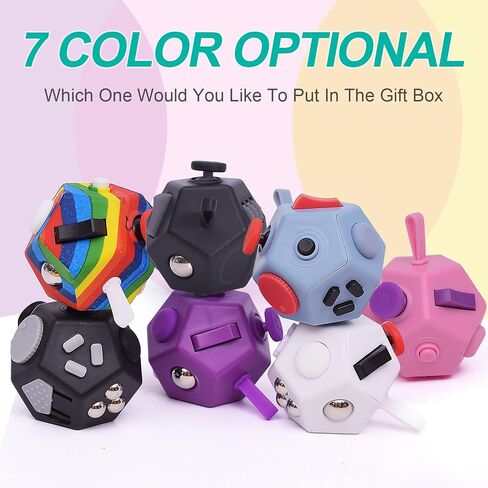 ألعاب UOOEFUN Mini Fidget Toys، لعبة تململ حسية للقلق واضطراب فرط الحركة ونقص الانتباه والتوحد وتخفيف التوتر مع الأطفال والكبار (سماء مرصعة بالنجوم أرجوانية) in Kuwait