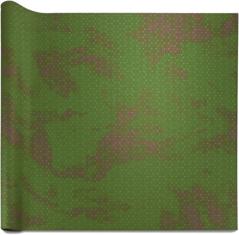 Stratagem 6' x 4' Open Field Grass Terrain Neoprene Tabletop Battlemat with 1.25" Hex Grid and Carrying Case in Kuwait