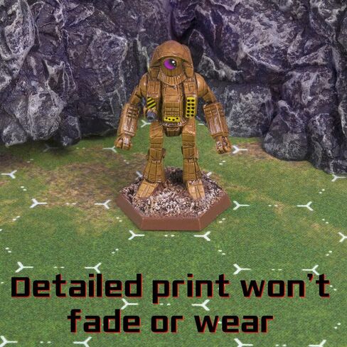 Stratagem 6' x 4' Open Field Grass Terrain Neoprene Tabletop Battlemat with 1.25" Hex Grid and Carrying Case in Kuwait