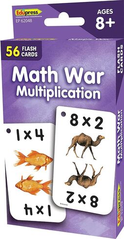 Teacher Created Resources Math War Multiplication Flash Cards (EP62048) in Saudi Arabia