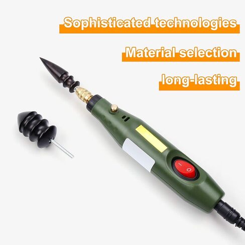 أداة تلميع الجلود، أداة تلميع الجلد Knoweasy وأداة تلميع الجلد، أداة تلميع الجلد ذات الطرف المدبب لأدوات Dremel الدوارة in Kuwait