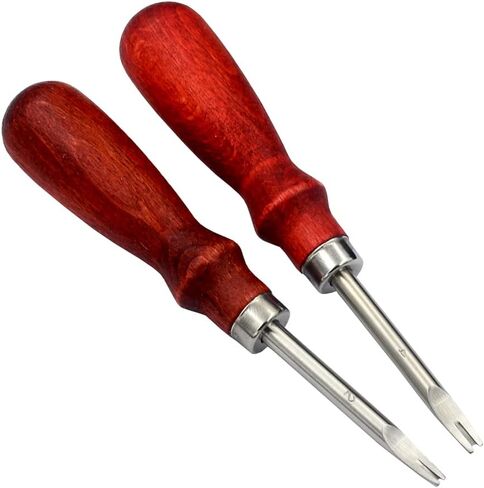 DGOL Leather 2 Size Edge Skiving Beveler Craft Keen Edge Skiver Cutting Tool in Saudi Arabia