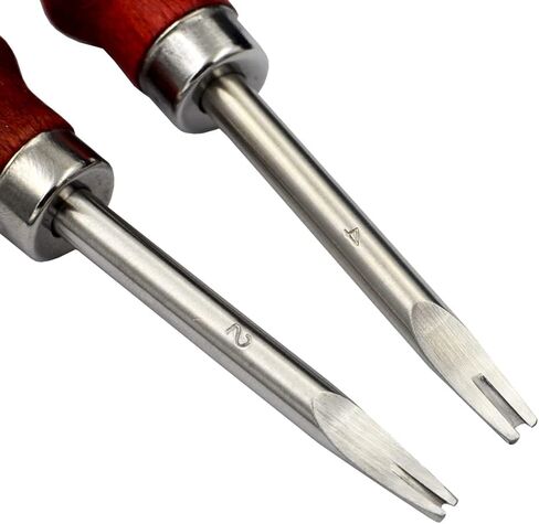 DGOL Leather 2 Size Edge Skiving Beveler Craft Keen Edge Skiver Cutting Tool in Saudi Arabia