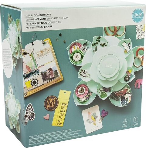 We R Memory Keepers 0633356605652 Bloom Storage Storage & Decor-Mini-Mint in Saudi Arabia