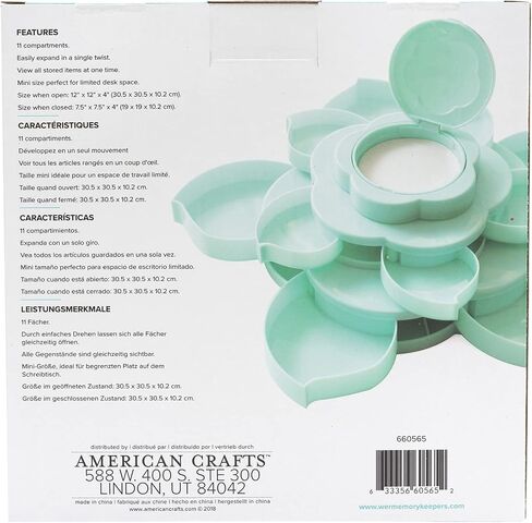 We R Memory Keepers 0633356605652 Bloom Storage Storage & Decor-Mini-Mint in Saudi Arabia