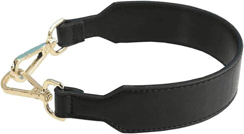 Short Unadjustable Replacement Strap Handbags Strap Shoulder Strap PU Leather Strap for Handbags Purse Bag Strap (Black) in Saudi Arabia