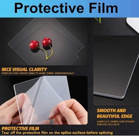 حصالة بيجي للاطفال مع حشية للحماية، وعاء حصالة من الاكريليك الشفاف لتوفير المال للنقود والعملات المعدنية، حصالة بيجي بنك للاولاد والبنات والبالغين (4.7 × 4.7 × 4.7 انش) in Kuwait