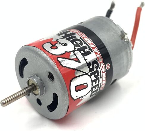 370 Brushed Engine Motor 1PCS for 1/16 1/18 Scale RC Model Rock Cralwer Electric Cars Tamiya T301/GB01 Sport Tuned Tricycle Electric Off-Road Vehicle Truck Brush Cars in Kuwait