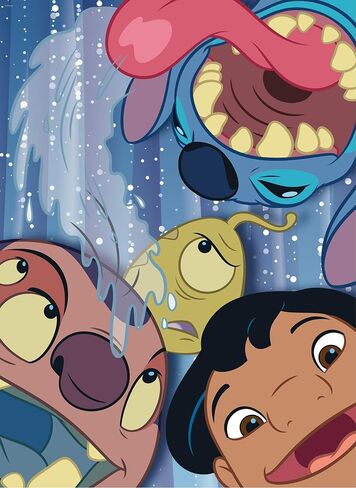 Ceaco - Disney's 100th Anniversary - Lilo & Stitch - Selfies - 200 Piece Jigsaw Puzzle in Saudi Arabia